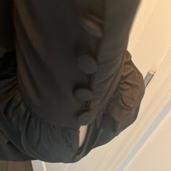 Crop long sleeves ruched top - Picture 4 of 6